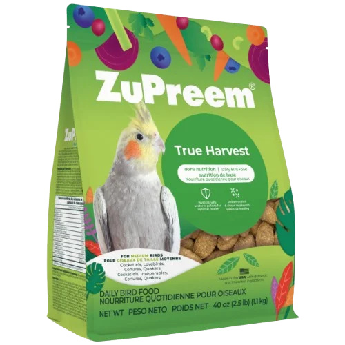 鳥用ペレット ズプリーム（ZuPreem) ナチュラル M 1.13kg | オカメインコ、中型インコ