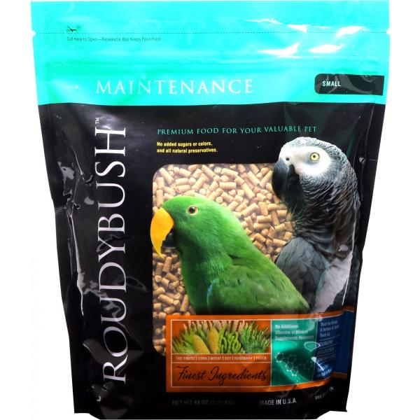 ラウディブッシュ 鳥用ペレット メンテナンス スモール 1.25kg Roudybush