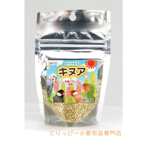 自然派宣言 キヌア 40g 黒瀬ペットフード 鳥のおやつ・シード