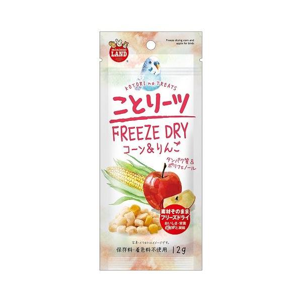 マルカン ことりーツ コーン＆りんご サクサク食感おやつ
