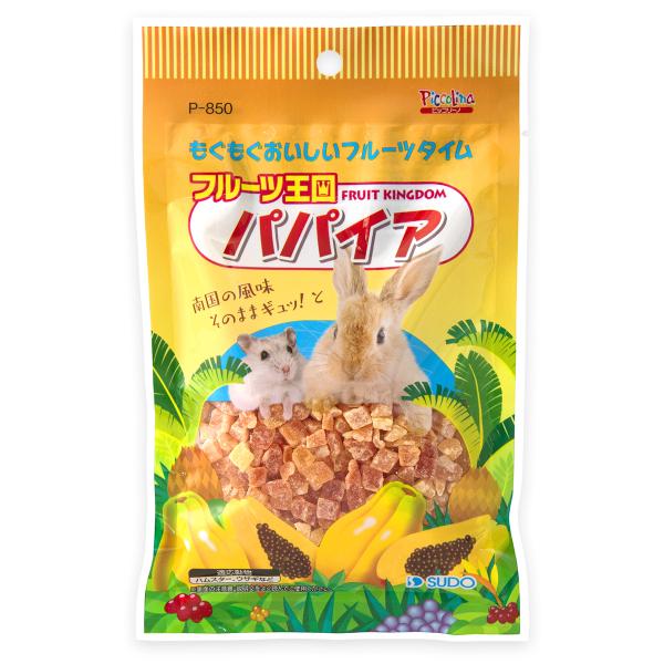 【在庫限りの取り扱い】（賞味期限2027.10.13）フルーツ王国 パパイア（80g） P-850