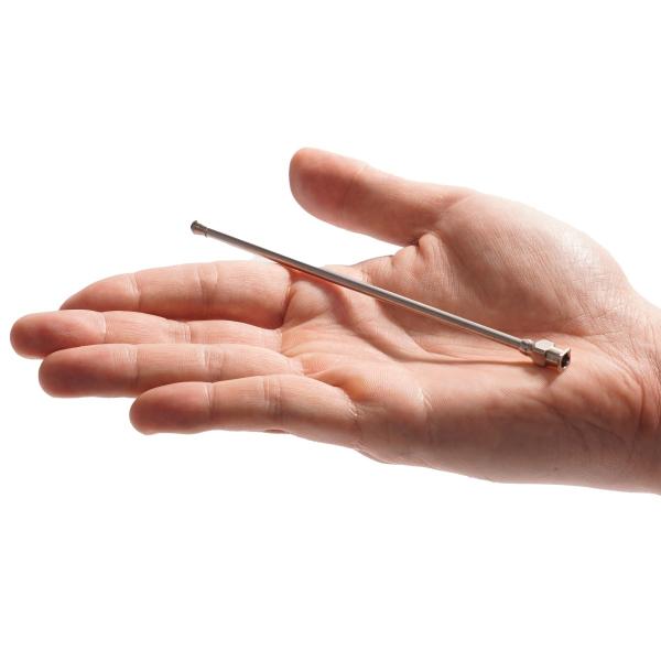 小鳥の強制給餌用ゾンデ 10G（白色オウム等） ステンレス